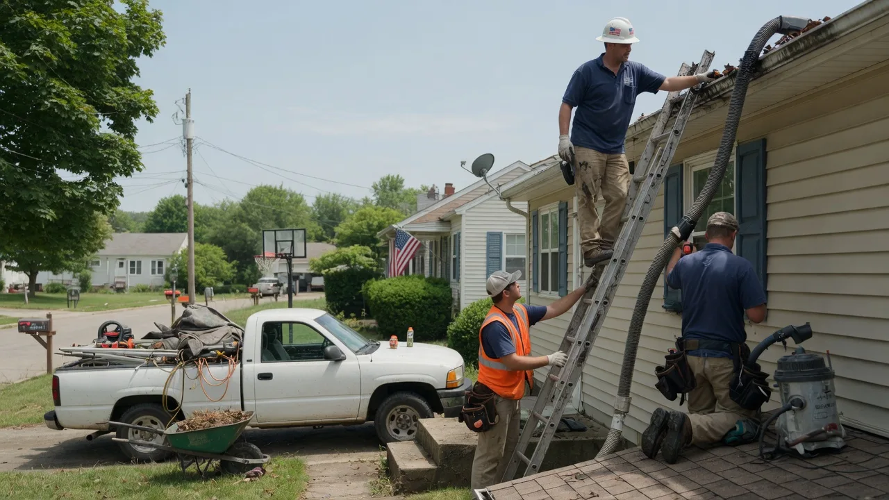 Gutter Installation in Langsville, OH near me